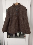 Kobiecy płaszczyk żakiet a'la bukla ,zjawiskowy kolor, rędaw dzwonek.