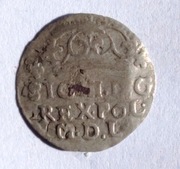 Grosz 1625, Zygmunt III Waza, odwrotna cyfra 2 w dacie