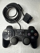Oryginalny kontroler pad do Sony Playstation 2 ps2 - czarny SCPH-10010