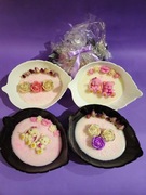 Świeczka sojowa wykonana z naturalnego wosku sojowego 