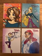 Karteczki Witch / W.I.T.C.H. 4 szt. (duże)