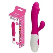 Wibrator Billy-g pink 20cm silicone