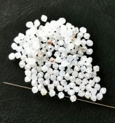 Kryształki Swarovski Bicone 3mm White Opal Shimmer 50 sztuk
