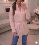 Różowa bluzka tunika Faran