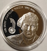 10 złotych 2003 , Gen. St. Maczek, Ag 925 , Polska