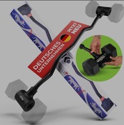 Długi gryf do hantli łamany sztanga do 90kg Kraftwilli