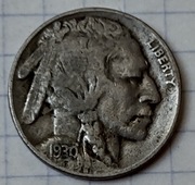 0847 USA 5 centów 1930 b/z