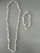 Naszyjnik i bransoletka z kamieni naturalnych