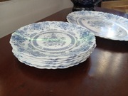 Arcopal France Honorine talerze 6 sztuk i półmisek 