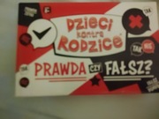Gra planszowa Dzieci kontra Rodzice Prawda czy Fałsz? Kangur