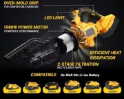 Odkurzacz akumulatorowy do baterii dewalt DCV501LN