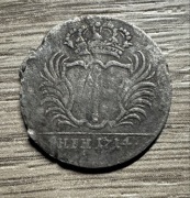 Niemcy Prusy 1/12 Thaler 1714 „HFH” Magdeburg , srebro , bardzo rzadka ,