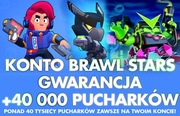 KONTO BRAWL STARS GWARANCJA +40 000 PUCHARKÓW | RZADKIE KOLEKCJE!