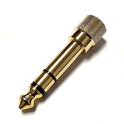 Adapter jack stereo 6,3mm x 3,5 mm, redukcja, przejściówka do słuchawek