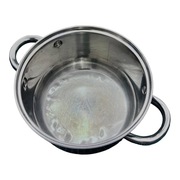 Garnek stalowy Tadar 20 cm 3,5l | indukcja | satyna