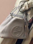 Torebka szara skórzana 