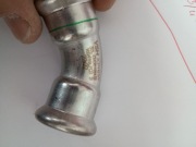 Kolano 45 22 Kan-Therm Inox