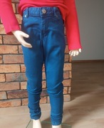 Spodnie dżinsowe firmy Zara Girls używane rozmiar 9 -10 lat/140cm