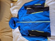 Kurtka narciarska 153-162 spodnie narciarskie 143-152 plus kask