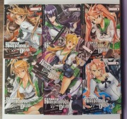 HIGH SCHOOL OF THE DEAD MANGA KOMPLET ZESTAW KOLEKCJA 1-7 KRUK PREZENT