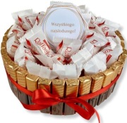 Torty ze słodyczy, prezent 