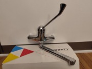 TRINNITY bateria zlewozmywakowa medica ścienna chrom MD03