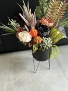 Bukiet wiązanka kompozycja kwiatowa jesienna