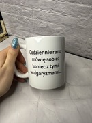 Kubek KONIEC Z TYMI WULGARYZMAMI 330 ml