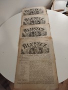 Magazyn Bluszcz XIX wiek dla kobiet nr 12,13,14,15 1892 rok