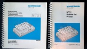 Mannesmann Tally MT91 BubbleJet printer - zastaw instrukcji