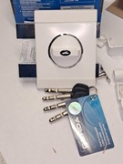 Zamek antywłamaniowy GERDA ZX biały 4 klucze atest klasy C