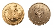 2 zł Rycerz Ciężkozbrojny 2007