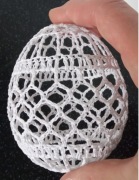 Szydełkowe jajeczko Wielkanoc 