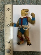 dinozaur zabawka bonehead astro-dinos dinosaucers 1990 pvc bez ogona stara