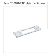 Płytka montażowa GEZE TS2000 NV