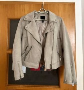New Look, S/M, kurtka ramoneska zamszowa