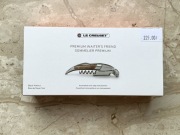 Korkociąg Le Creuset WT-110 z drewnianym uchwytem z nożykiem - Nowy