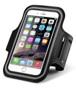 OPASKA ETUI NA RAMIĘ DO BIEGANIA TELEFON 6.3'' WODOODPORNA CZARNA