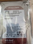 Western digital 4TB WD40EFAX SATA 6Gb/s NX HA500