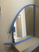 Lustro półokrągłe