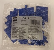 LEGO System Classic 10011 Bulk Bricks Assorted Blue Plates z 2001