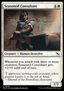 MTG - Seasoned Consultant x4 (KOMPLET) - Murders at Karlov Manor - Magic
