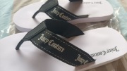 Nowe klapki japonki Juicy Couture black label 37