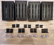 4x Uchwyt doniczka na rośliny do zawieszenia na krawędzi akwarium