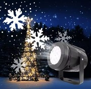 Projektor płatki śniegu rzutnik wewnątrz i na zewnątrz 