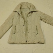 Beżowa ciepła pikowana damska kurtka Marcconi Collection r.42 (L,)