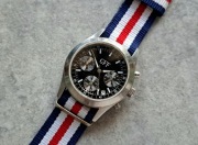 GFF niemiecki chronograf mech. SEIKO DZIAŁA