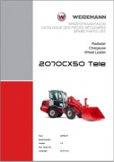 Katalog części Weidemann 2070 CX 50 T