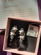 Biżuteria kolczyki złoto 