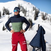 Scroc Męska Bluzka Termiczna Merino 155 Teo Wełniana Funkcyjna